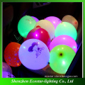colorful decoration 2016 inflatable balloon with LED light for birthday